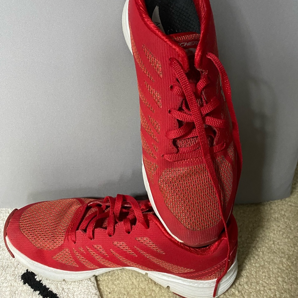 Skechers Bold Red Sneakers